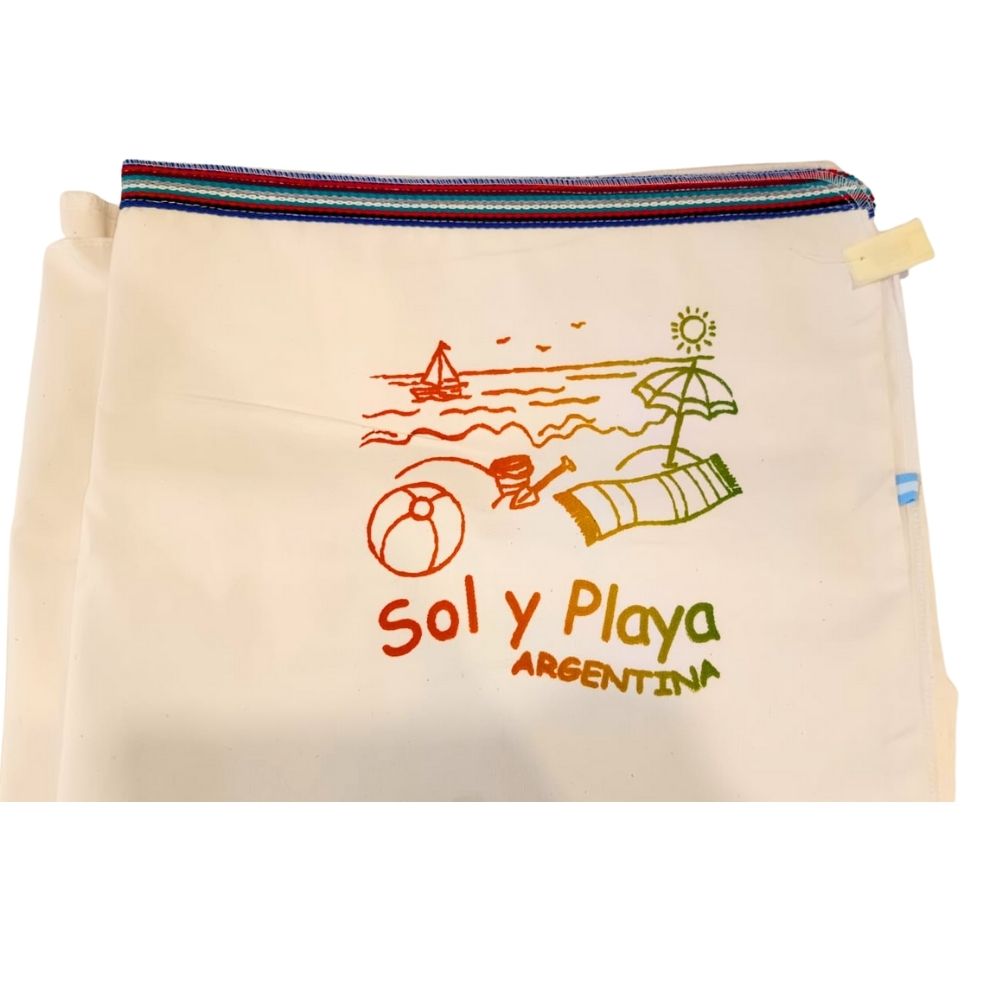 Lona Simple "Sol y Playa"
