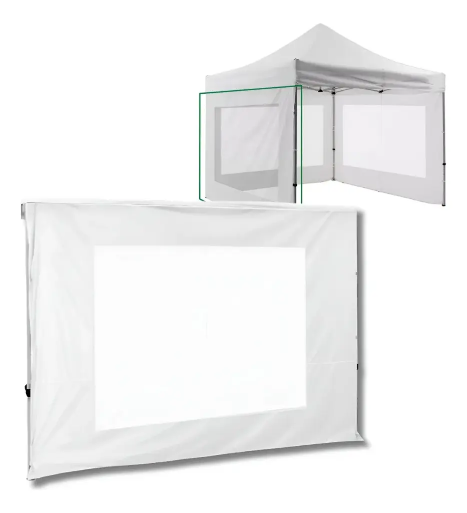 Pared Gazebo 3m Transparente 
