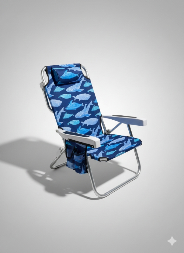 Reposera Mochila El Pato