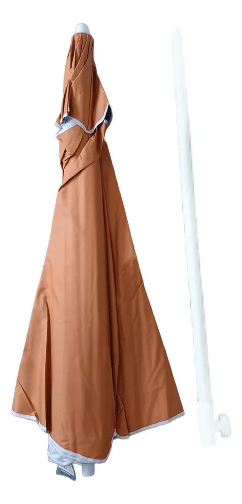 Sombrilla Playa 200 Mts. Lona Reclinable Caño Grueso