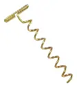 Estaca espiral metal