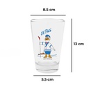 Vaso vidrio El Pato