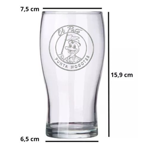 Vaso pinta El Pato