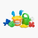 690 Chichess Balde, regadera, cernidor, pala y rastrillo Ch, 4 Moldes