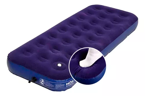 Colchon Inflable MOR 1 Plaza c/ inflador