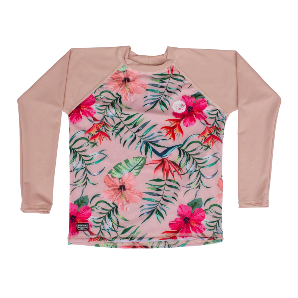 Lycra Origami Niño Manga Larga