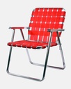 130 Alumel Sillon alto Alum 1 Pos Pulido cintas cruzadas 