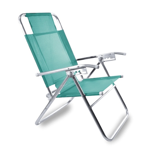 30212 Sillon 5 pos Aluminio 1" 