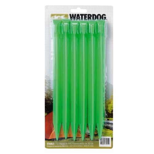 [24] Estacas Fluor PVC x6